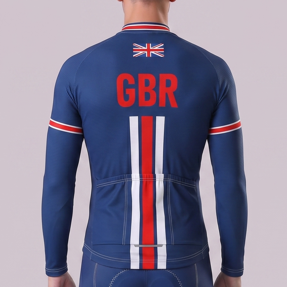 GBR Fleece Long Cycling Jersey