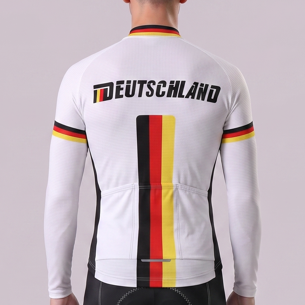 2019 Germany Long Sleeves Cycling Jersey