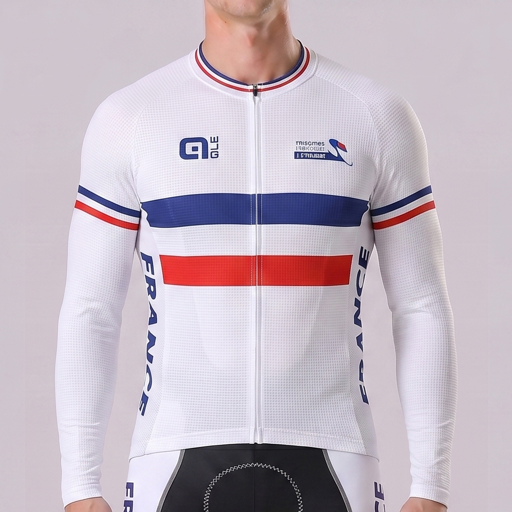 France ALE Long Sleeves Cycling Jersey