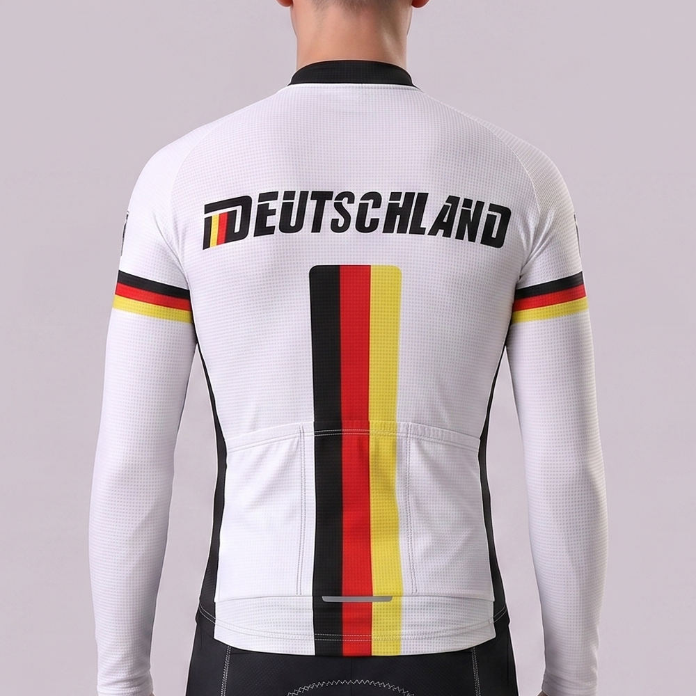 2016 Germany Long Sleeves Cycling Jersey
