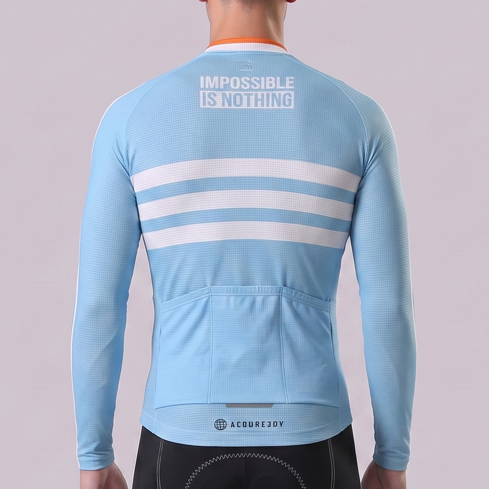 BOSS Bianchi Long Sleeves Cycling Jersey
