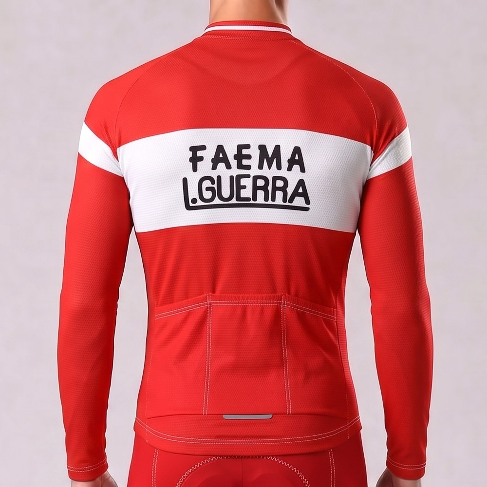 1956 Guerra Fleece Long Cycling Jersey