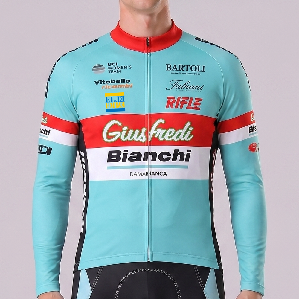 2017 Bianchi Long Sleeves Cycling Jersey