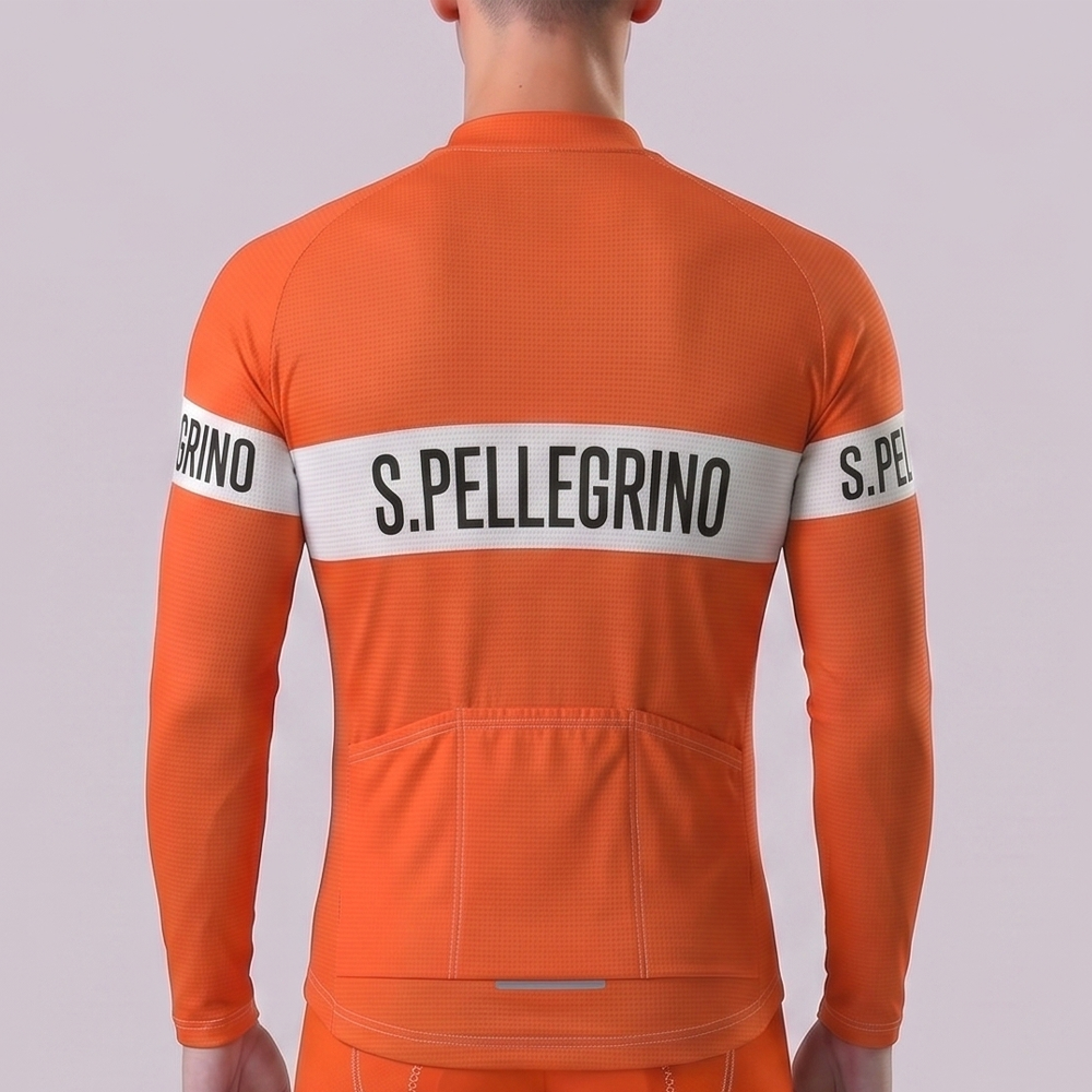 S.PELLEGRINO Long Sleeves Cycling Jersey
