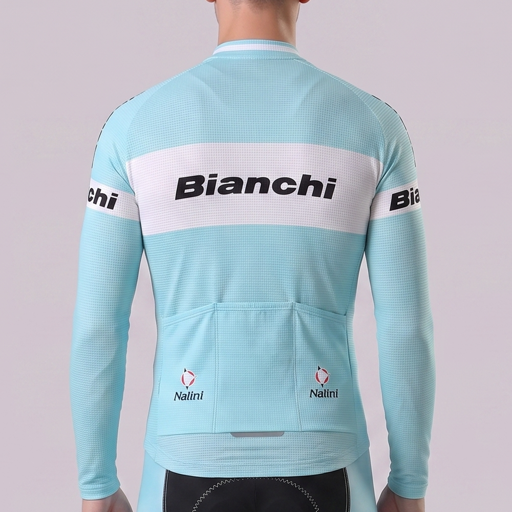 2003 Bianchi Long Sleeves Cycling Jersey