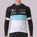 Leopard Bianchi Long Sleeves Cycling Jersey