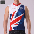 2017 United Kingdom Windproof Sleeveless Cycling Jersey