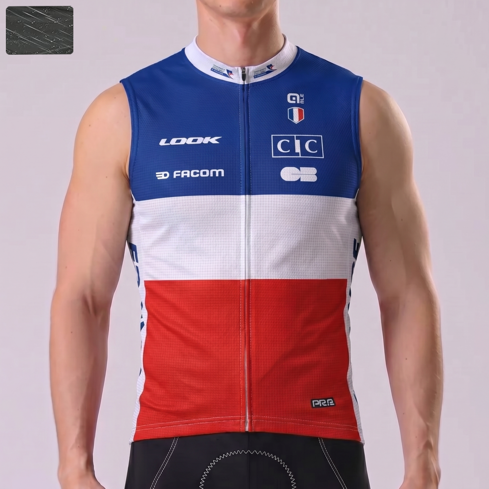 France CORIMA Windproof Sleeveless Cycling Jersey