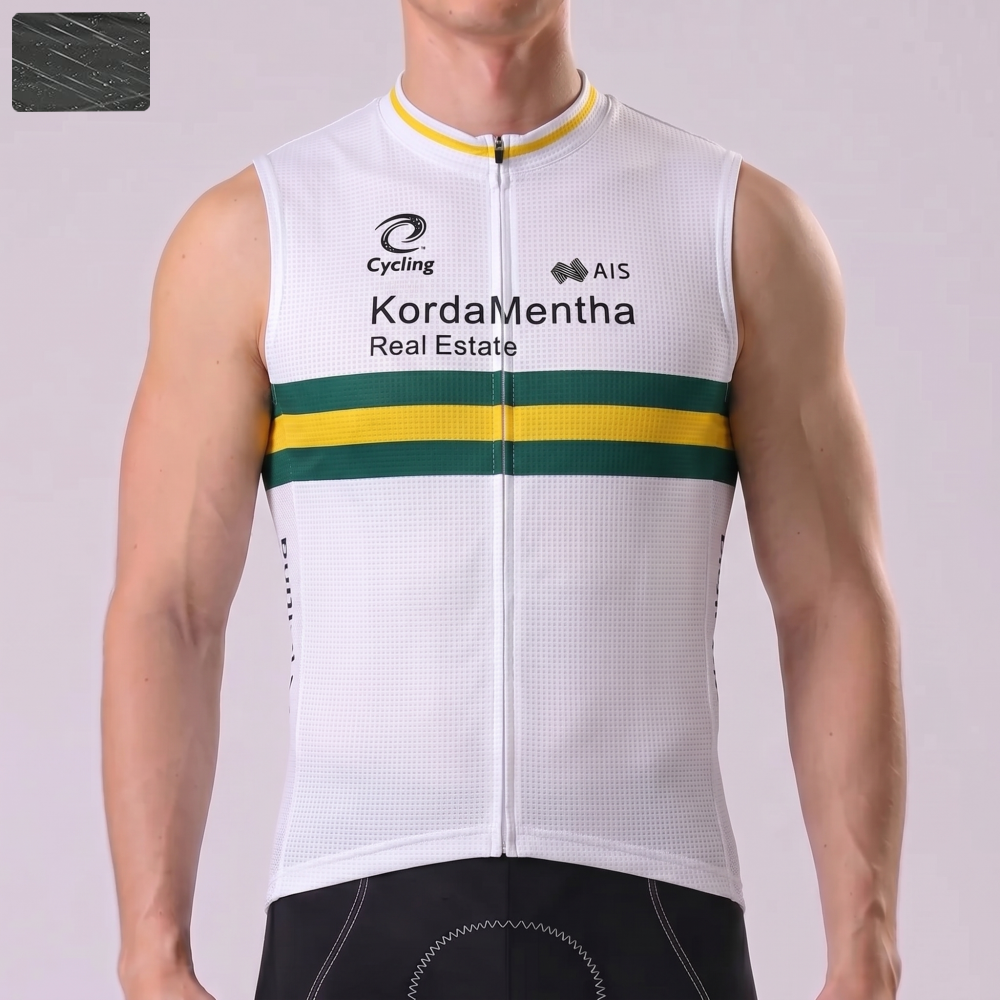 2019 Australia Windproof Sleeveless Cycling Jersey