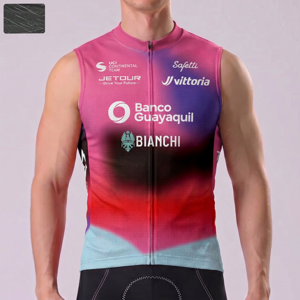 2024 Bianchi Windproof Sleeveless Cycling Jersey