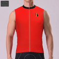 Belgium leon Windproof Sleeveless Cycling Jersey