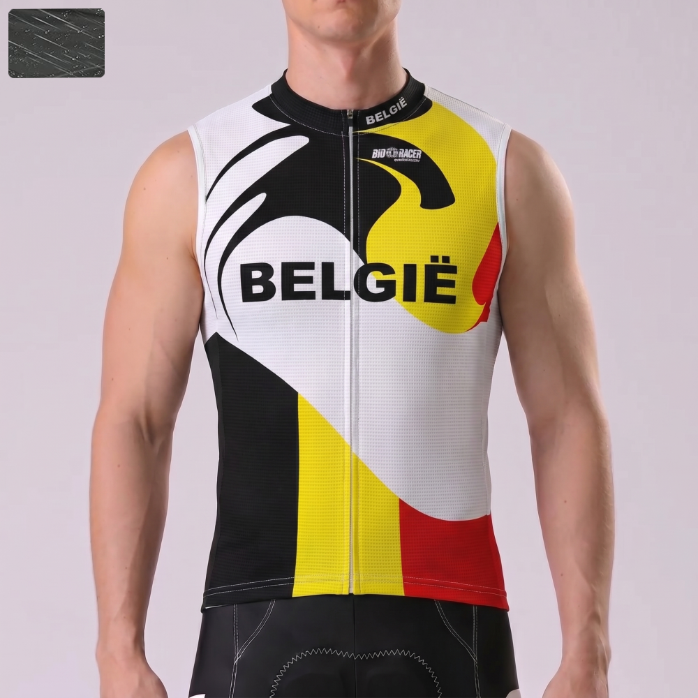 Belgium Froomeyy Windproof Sleeveless Cycling Jersey