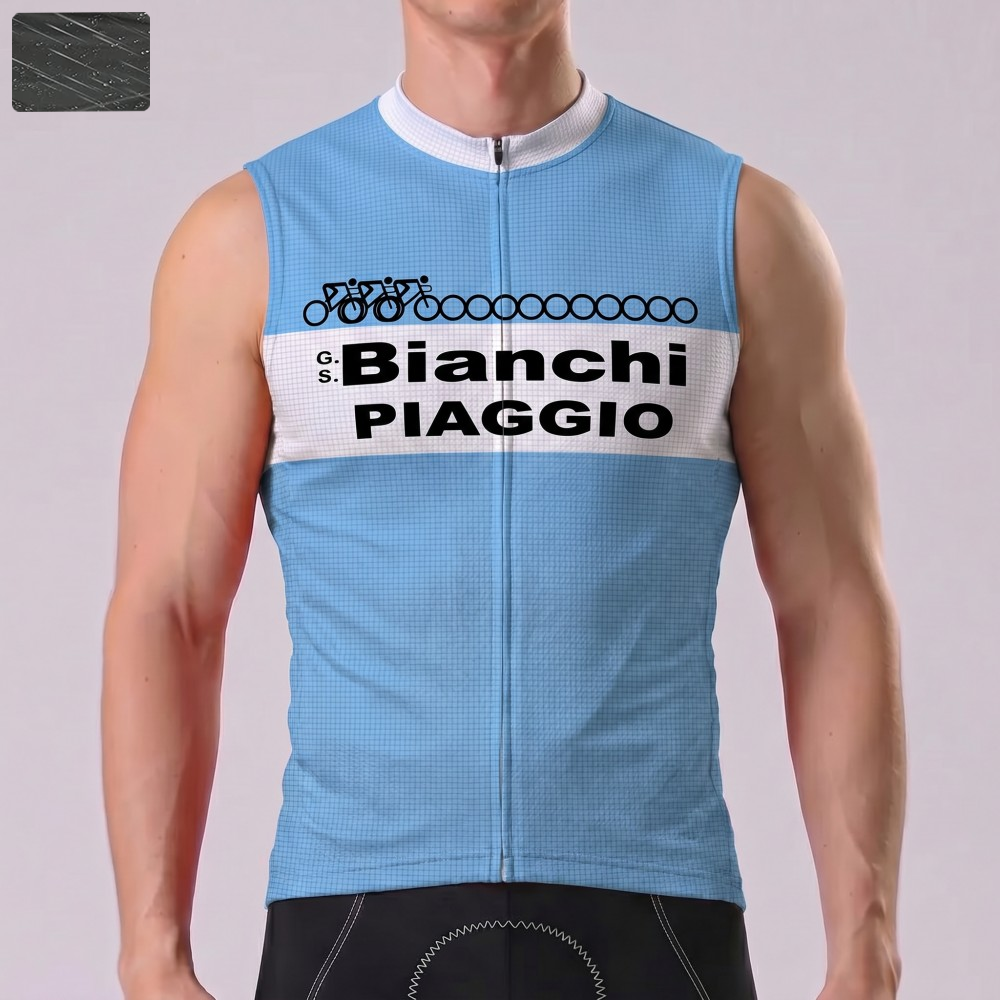 1983 Bianchi Windproof Sleeveless Cycling Jersey