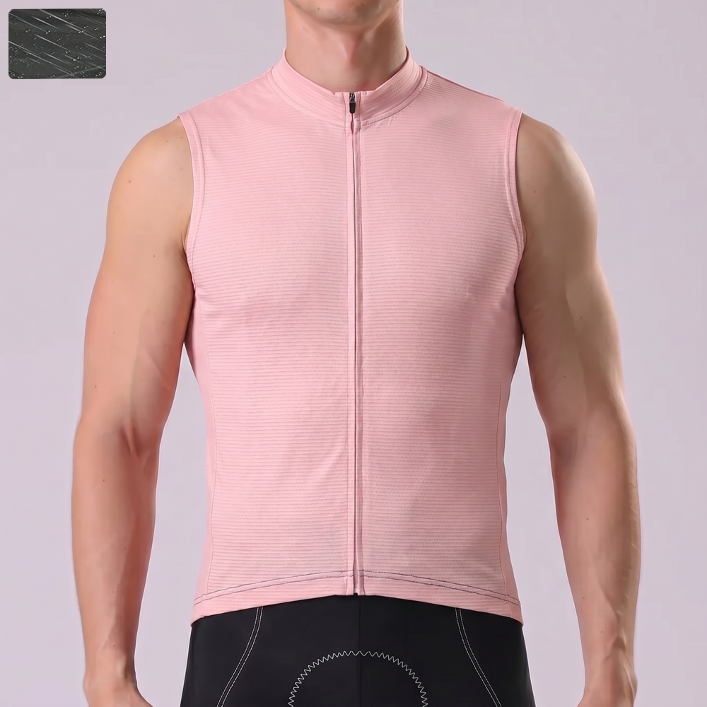 Macaron Pink Windproof Sleeveless