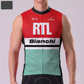RTL Bianchi Windproof Sleeveless Cycling Jersey