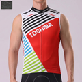 1990 TOSHIBA Windproof Sleeveless Cycling Jersey
