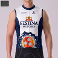 1998 Festina Windproof Sleeveless Cycling Jersey