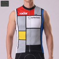 La Vie Claire Windproof Sleeveless Cycling Jersey