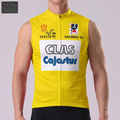 1992 CLAS Cajastur Windproof Sleeveless Cycling Jersey
