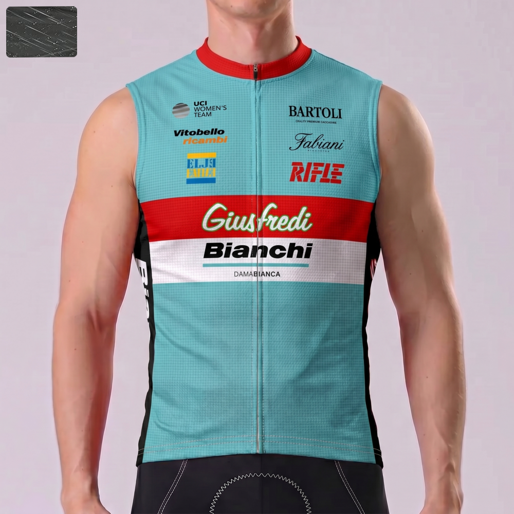 2017 Bianchi Windproof Sleeveless Cycling Jersey