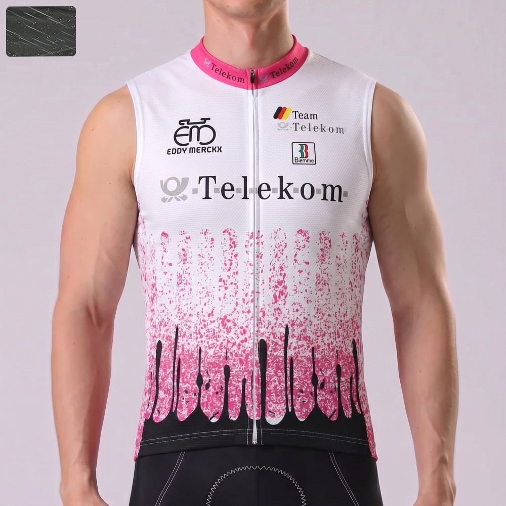 1996 Telekom Windproof Sleeveless Cycling Jersey