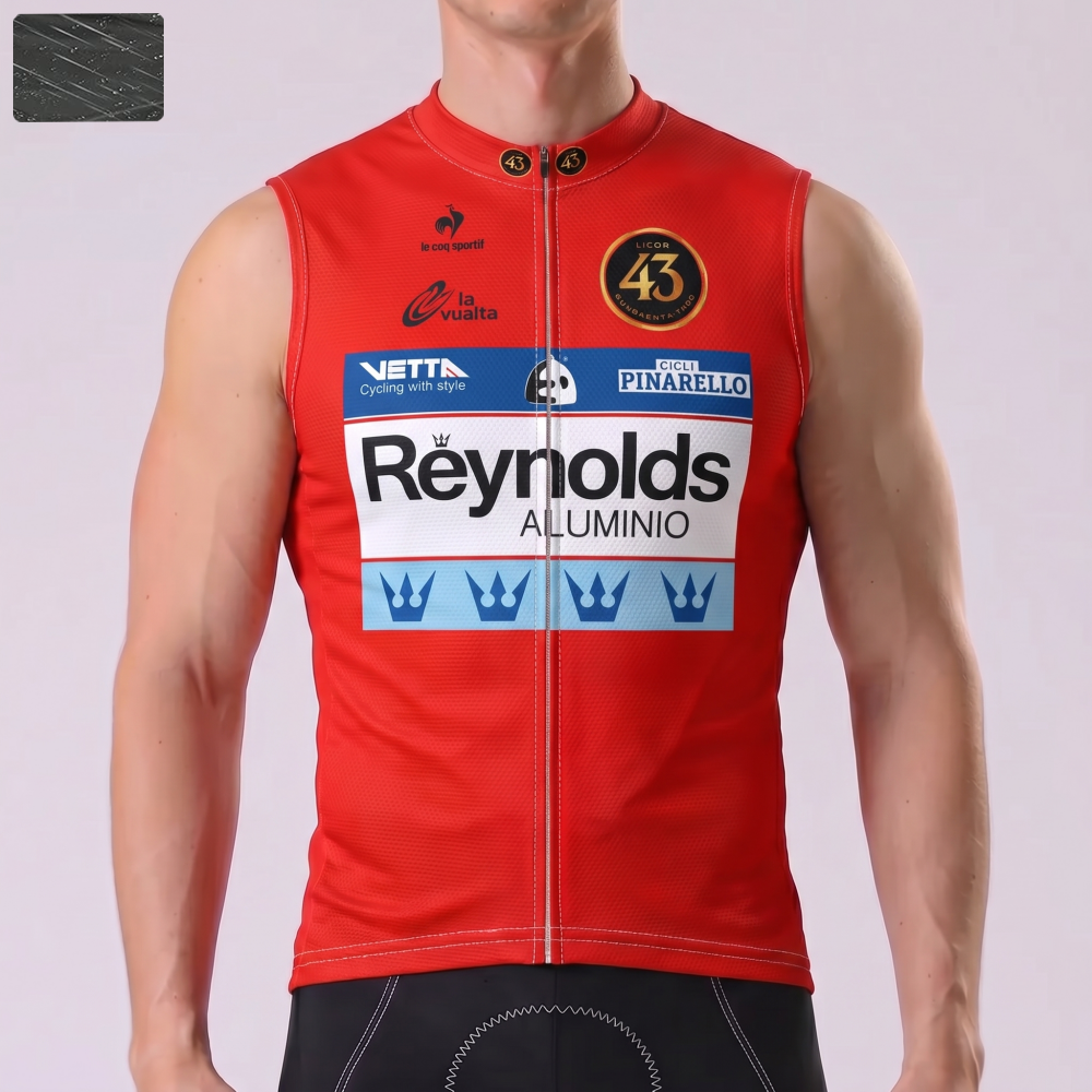 1987 Reynolds Aluminio Windproof Sleeveless Cycling Jersey