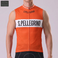 S.PELLEGRINO Windproof Sleeveless Cycling Jersey