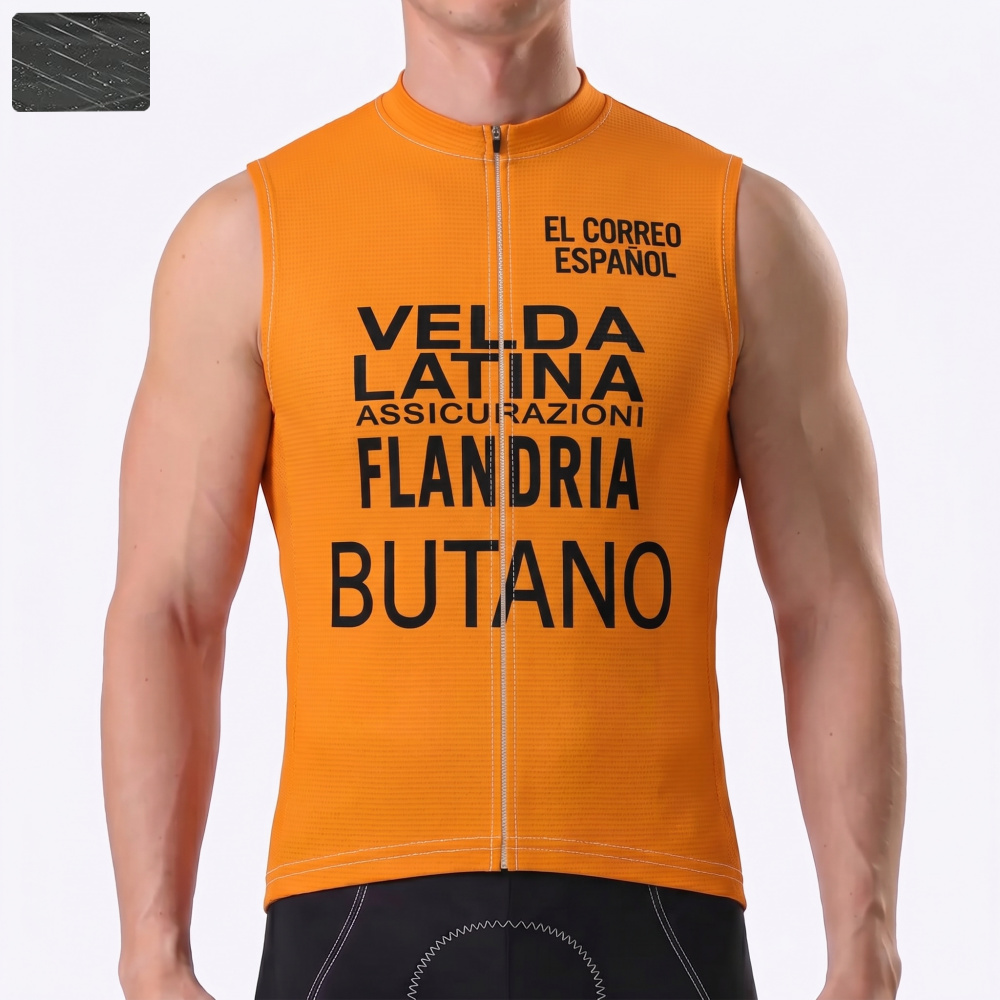 1977 Flandria Windproof Sleeveless Cycling Jersey