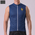 France Windproof Sleeveless Cycling Jersey