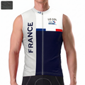 France LE COL Windproof Sleeveless Cycling Jersey