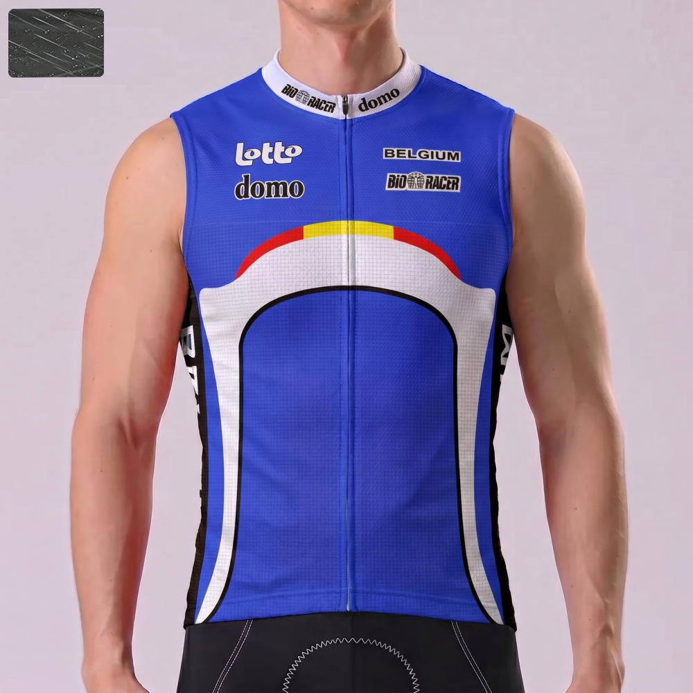 2003 Belgium Windproof Sleeveless Cycling Jersey