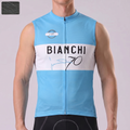 70 Bianchi Windproof Sleeveless Cycling Jersey
