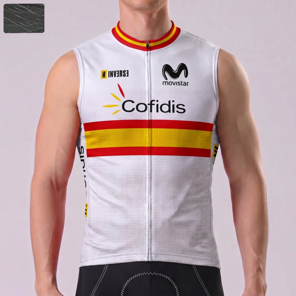 2024 ESPANA Windproof Sleeveless Cycling Jersey