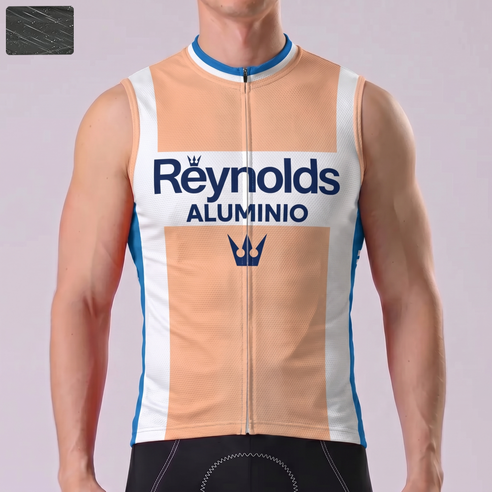 1988 Reynolds Aluminio Windproof Sleeveless Cycling Jersey