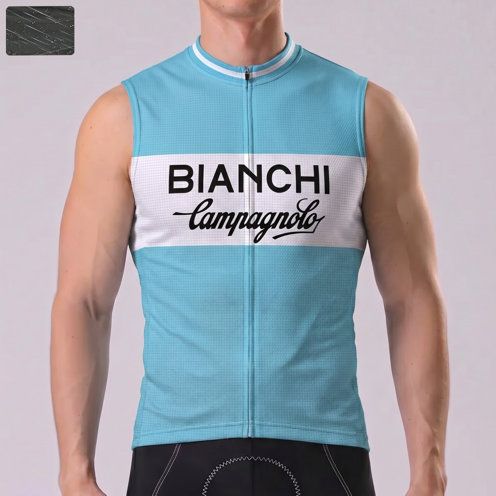 1973 Bianchi Windproof Sleeveless Cycling Jersey