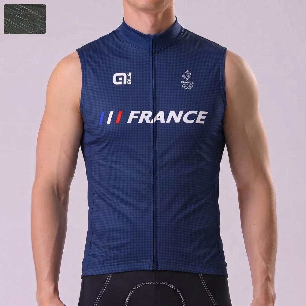 France Sportif Windproof Sleeveless Cycling Jersey