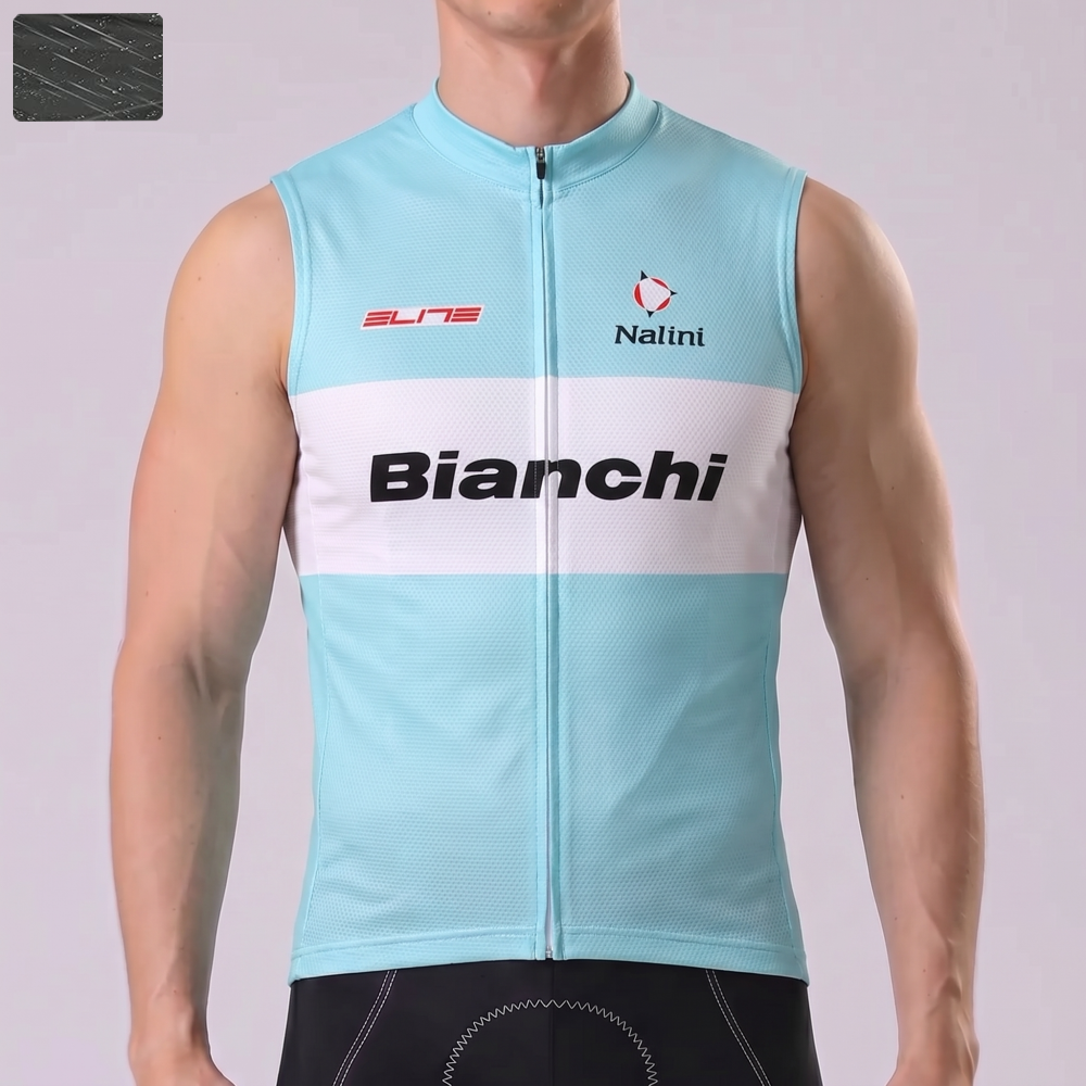 2003 Bianchi Windproof Sleeveless Cycling Jersey