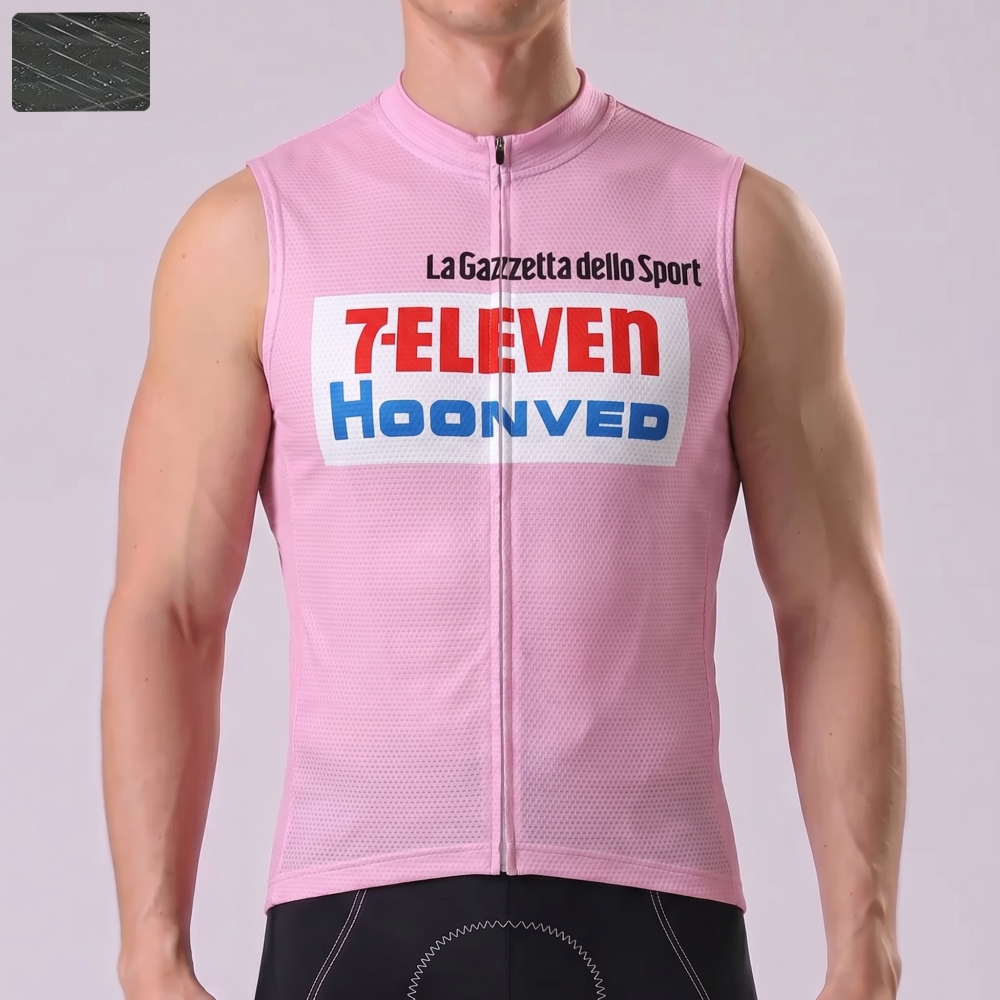 1988 7-Eleven Windproof Sleeveless Cycling Jersey