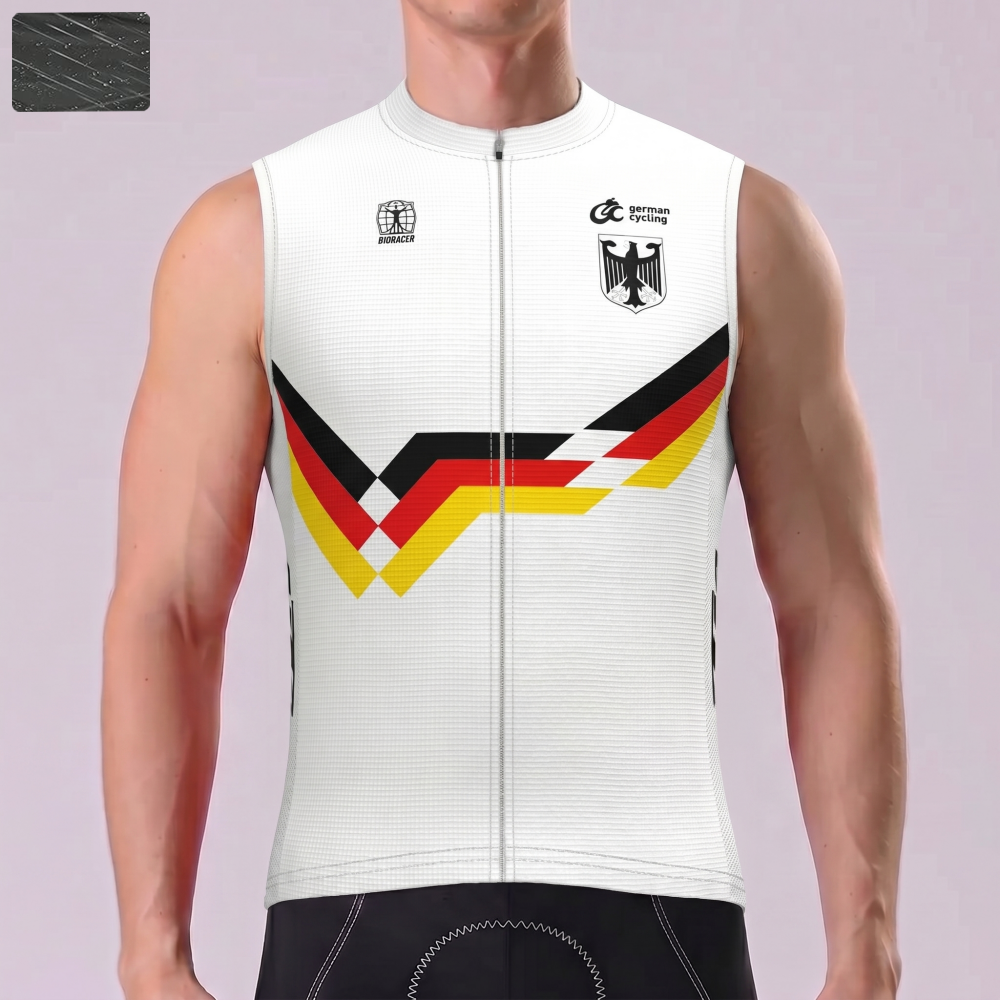 SKODA Germany Windproof Sleeveless Cycling Jersey