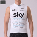 2017 Sky Windproof Sleeveless Cycling Jersey