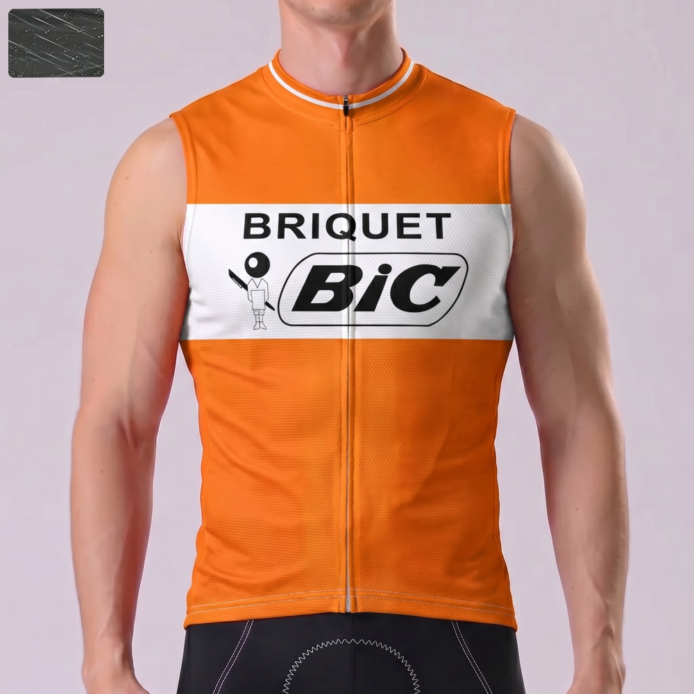 1974 BIC Windproof Sleeveless Cycling Jersey