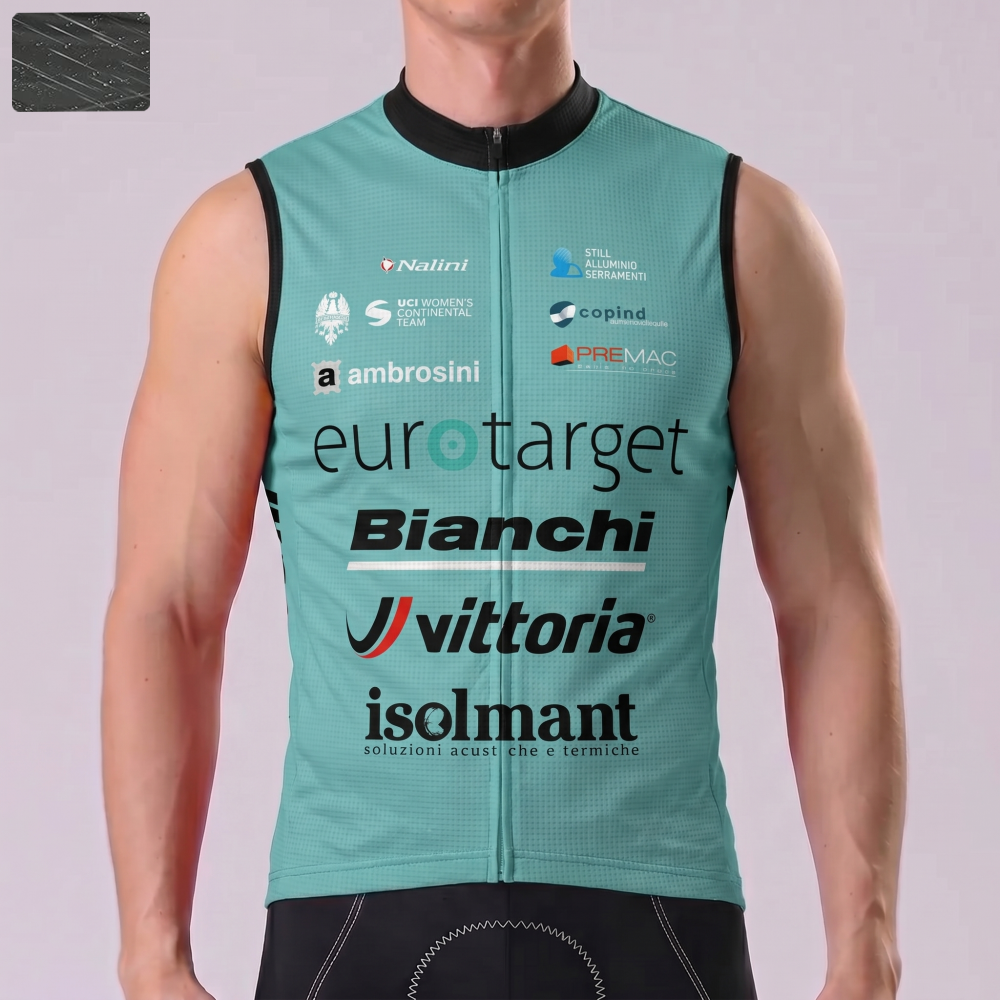 2020 Bianchi Windproof Sleeveless Cycling Jersey
