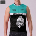 Nalini Bianchi Windproof Sleeveless Cycling Jersey