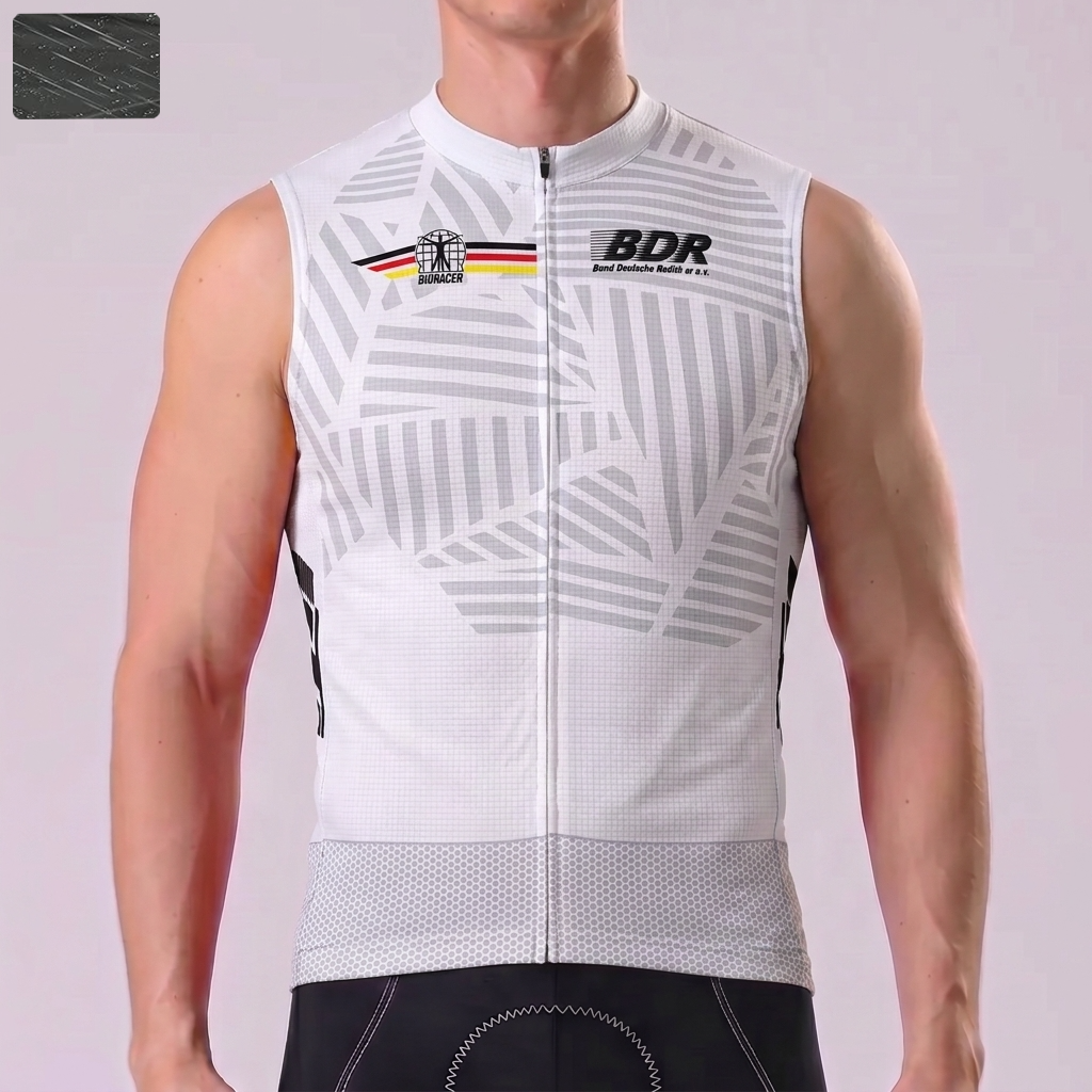2023 Germany Windproof Sleeveless Cycling Jersey