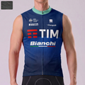TIM Bianchi Windproof Sleeveless Cycling Jersey