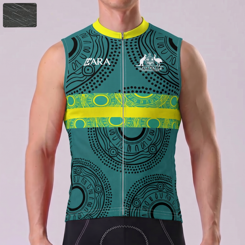 Australia DeSport Windproof Sleeveless Cycling Jersey
