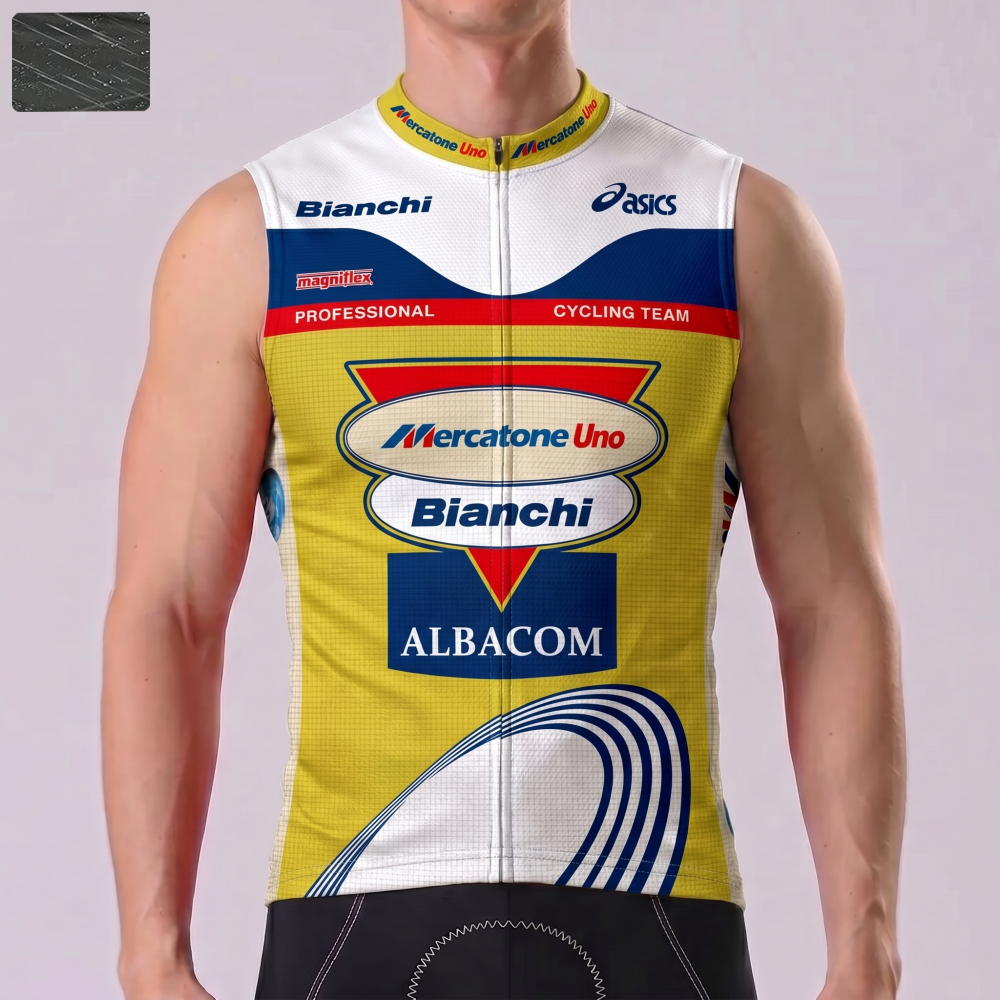 1999 Bianchi Windproof Sleeveless Cycling Jersey
