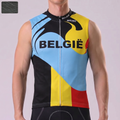 Belgium Windproof Sleeveless Cycling Jersey