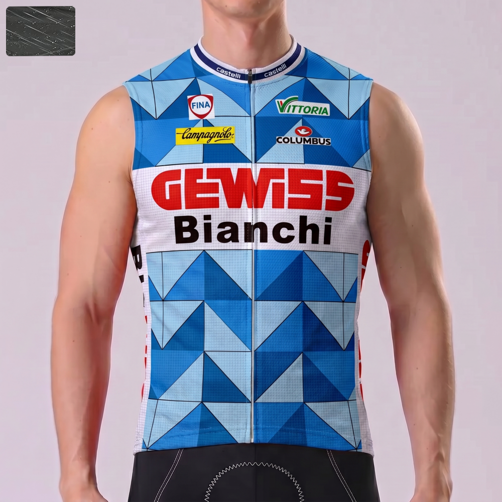 1988 Bianchi Windproof Sleeveless Cycling Jersey