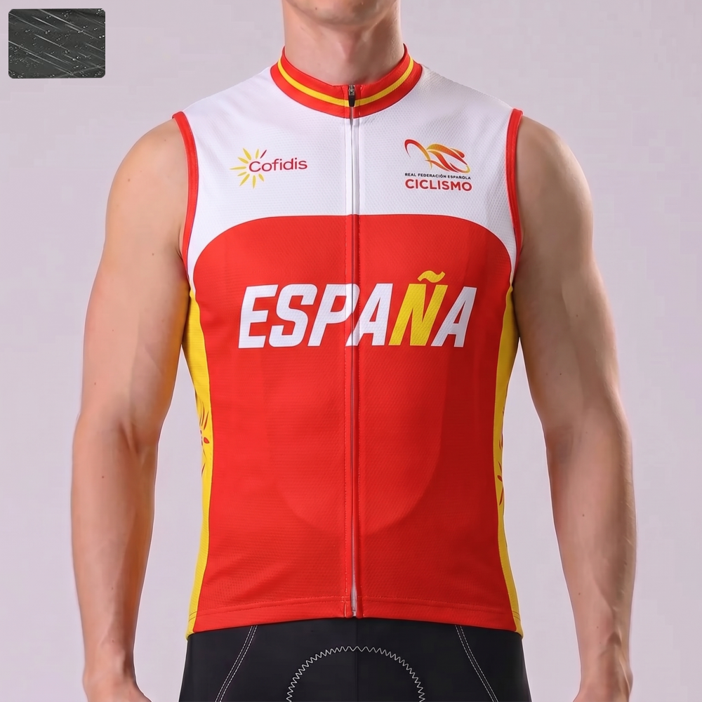 ESPANA Windproof Sleeveless Cycling Jersey